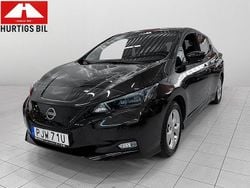Svart Begagnad 2022 Nissan Leaf N-Connecta Halvkombi | 209 800 kr (Lite dyr)
