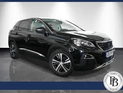 Svart Begagnad 2018 Peugeot 3008 Allure SUV | 189 900 kr (Marknadspris)