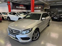 Silver metallic Begagnad 2016 Mercedes C220 AMG Kombi | 209 000 kr (Marknadspris)