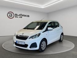 Vit Begagnad 2014 Peugeot 108 Halvkombi | 59 500 kr (Marknadspris)