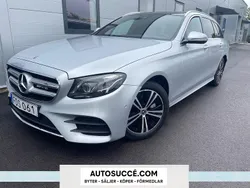 Silver Begagnad 2017 Mercedes E220 AMG line Kombi | 264 900 kr (Marknadspris)