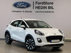Frozen white Begagnad 2024 Ford Puma Gen-E Titanium SUV | 239 900 kr (Marknadspris)