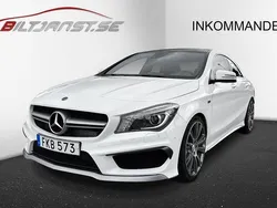 Vit Begagnad 2014 Mercedes CLA45 AMG AMG Sportkupé | 309 900 kr (Marknadspris)