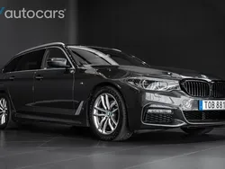 Grå Begagnad 2018 BMW 520 M Sport Kombi | 328 000 kr