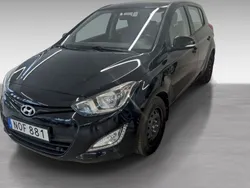 Svart Begagnad 2015 Hyundai i20 Halvkombi | 84 900 kr (Marknadspris)
