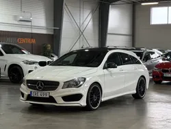 Vit Begagnad 2016 Mercedes CLA200 Shooting Brake AMG Kombi | 139 900 kr (Marknadspris)