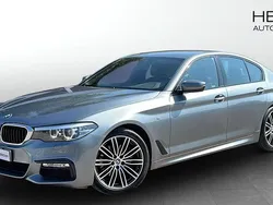 Blå (grey) Begagnad 2018 BMW 530 M Sport Sedan | 339 700 kr (Marknadspris)