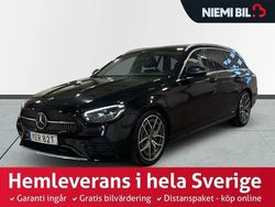 Svart Begagnad 2021 Mercedes E220 AMG line Kombi | 319 900 kr (Marknadspris)