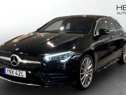 Svart (black) Begagnad 2023 Mercedes CLA250 AMG line Sedan | 359 900 kr
