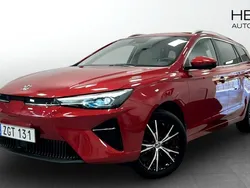Röd (red) Begagnad 2021 MG MG5 EV Luxury Kombi | 224 900 kr (Marknadspris)