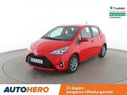 Röd Begagnad 2018 Toyota Yaris Hybrid Active Halvkombi | 161 000 kr (Bra pris)
