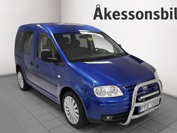 Blå Begagnad 2006 VW Caddy Life Minibuss | 59 000 kr
