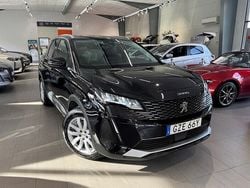 Svart Begagnad 2021 Peugeot 3008 Allure SUV | 279 900 kr (Marknadspris)