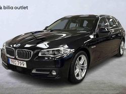 Svart Begagnad 2017 BMW 520 M Sport Kombi | 154 900 kr