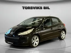 Svart Begagnad 2009 Peugeot 207 Halvkombi | 49 900 kr (Lite dyr)