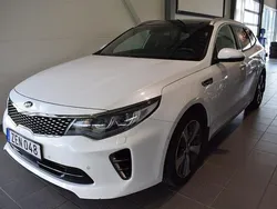Vit Begagnad 2018 Kia Optima Sport Kombi | 189 000 kr (Lite dyr)