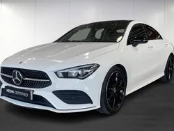 Vit (white) Begagnad 2022 Mercedes CLA220 AMG line Sedan | 369 900 kr (Marknadspris)