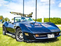 Mörkblå Begagnad 1982 Chevrolet Corvette C3 Cab | 369 900 kr