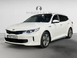 Vit Begagnad 2018 Kia Optima Hybrid 2 Sedan | 144 900 kr (Bra pris)