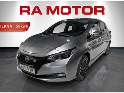Grå Begagnad 2022 Nissan Leaf Tekna Halvkombi | 249 800 kr (Dyr)