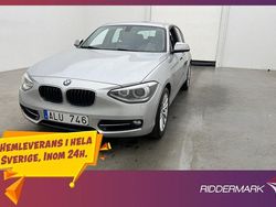 Silver Begagnad 2013 BMW 116 Sport Line Halvkombi | 144 800 kr (Dyr)