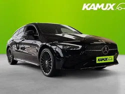 Svart Begagnad 2025 Mercedes CLA250e Shooting Brake AMG Kombi | 384 900 kr (Marknadspris)