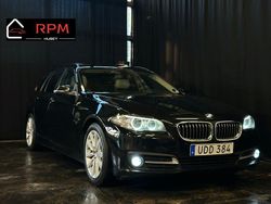 Svart Begagnad 2017 BMW 520 Sport Line Kombi | 174 900 kr (Superpris)