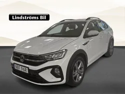 Vit Begagnad 2022 VW Taigo R-line SUV | 249 900 kr (Marknadspris)