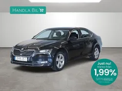 Svart Begagnad 2016 Skoda Superb Style Sedan | 174 900 kr (Marknadspris)