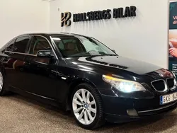 Svart Begagnad 2007 BMW 520 Sedan | 74 900 kr (Lite dyr)