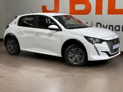 Vit Begagnad 2021 Peugeot e-208 Active Halvkombi | 179 900 kr (Marknadspris)