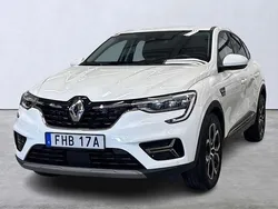 Vit Begagnad 2022 Renault Arkana Intens SUV | 225 000 kr (Marknadspris)