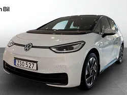 Vit Begagnad 2021 VW ID.3 Pro Performance Halvkombi | 229 900 kr (Bra pris)