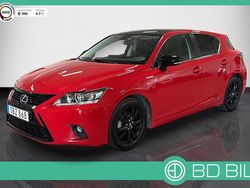 Röd (röd ) Begagnad 2016 Lexus CT200h Sport Line Halvkombi | 159 900 kr (Marknadspris)