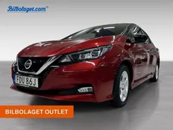Röd Begagnad 2020 Nissan Leaf Acenta Halvkombi | 139 800 kr (Bra pris)