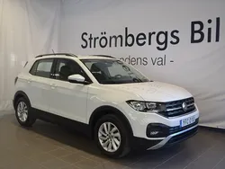 Vit Begagnad 2022 VW T-Cross SUV | 199 000 kr (Marknadspris)