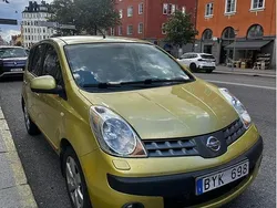 Gul Begagnad 2006 Nissan Note Minibuss | 24 000 kr (Marknadspris)