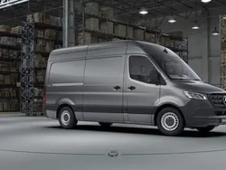 Grå (selenitgrå metallic) Ny 2025 Mercedes Sprinter Van | 648 750 kr (Superpris)