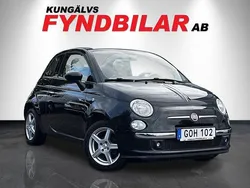 Svart Begagnad 2012 Fiat 500C Lounge Cab | 54 900 kr (Marknadspris)