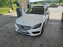 Vit Begagnad 2018 Mercedes C220 AMG line Sedan | 289 000 kr (Marknadspris)
