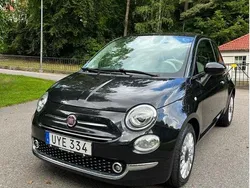 Svart Begagnad 2018 Fiat 500 Lounge Halvkombi | 89 000 kr (Marknadspris)