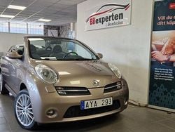 Ljusbrun Begagnad 2006 Nissan Micra C+C Cab | 34 900 kr (Marknadspris)