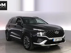 Svart Begagnad 2022 Hyundai Santa Fe Advanced SUV | 454 900 kr (Bra pris)