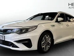 Vit (white) Begagnad 2019 Kia Optima Hybrid 2 Sedan | 199 900 kr (Marknadspris)
