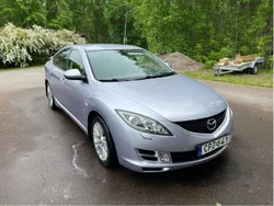 Grå Begagnad 2008 Mazda 6 Inclusive Halvkombi | 45 000 kr (Marknadspris)