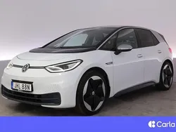 Vit Begagnad 2020 VW ID.3 Pro Performance Halvkombi | 240 900 kr (Marknadspris)