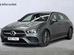 Mörkgrå Begagnad 2019 Mercedes CLA200 Shooting Brake Premium Kombi | 284 900 kr (Marknadspris)