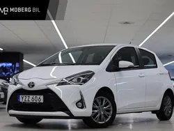 Vit Begagnad 2017 Toyota Yaris Active Halvkombi | 139 900 kr (Marknadspris)