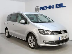 Silver Begagnad 2017 VW Sharan GT Minibuss | 244 900 kr (Marknadspris)
