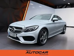 Silver Begagnad 2018 Mercedes C220 AMG line Sportkupé | 279 900 kr (Marknadspris)